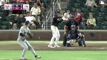 Dustin Harris homers (6) on a fly ball to right center field. Bryce Johnson scores.