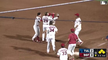 Noah Mendlinger's walk-off single