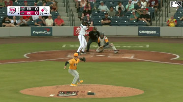 Bo Davidson singles on a line drive to center fielder Seth Stephenson. Diego Velasquez scores.
