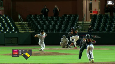 Stiven Martinez singles on a ground ball to left fielder DJ Newman. Félix Amparo scores. Jose Perez scores. Stiven Martinez to 2nd. Throwing error by left fielder DJ Newman.
