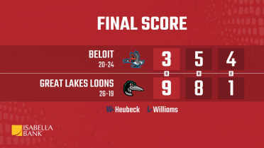 Loons Win Series, Take Finale 9-3 with Heubeck Striking Out 11
