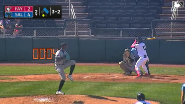 Kleyver Salazar strikes out swinging and Avinson Pinto caught stealing 3rd, catcher Arturo Flores to third baseman Xavier Neyens to catcher Arturo Flores.