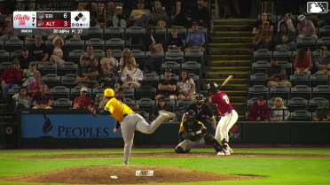 Murf Gray grounds out, shortstop Peyton Graham to first baseman Thayron Liranzo. Camden Janik scores.