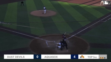 David Mershon singles on a ground ball to center fielder Jonny Farmelo. Capri Ortiz scores. Jake Munroe to 2nd.