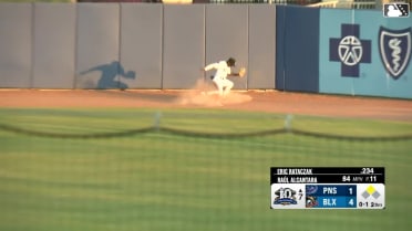 Luis Lara's sliding catch