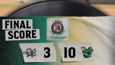 GreenJackets Score Ten in Rain-Shortened Win