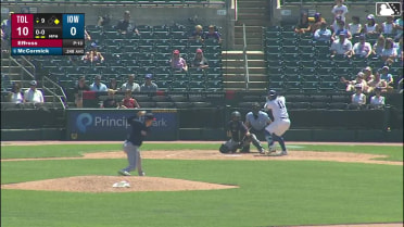 Chas McCormick homers (6) on a fly ball to center field. James Triantos scores.
