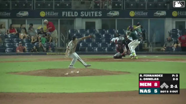 Jonathan Ornelas homers (10) on a line drive to left field.