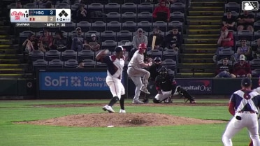 Emmanuel Chapman In play, run(s) to Branden Boissiere