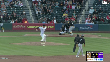 Jase Bowen singles on a soft ground ball to second baseman Adael Amador. Rodolfo Durán scores. Mason McCoy to 3rd. Carlos Rodríguez to 2nd.