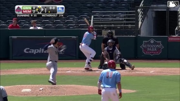 JJ Wetherholt's RBI base hit