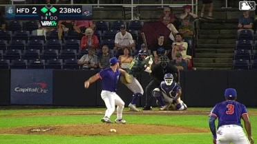 Mike Antico homers (4) on a fly ball to left center field.