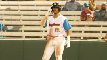 Ethan Salas' three-hit, two-RBI performance