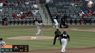 Yerlin Confidan homers (2) on a fly ball to right center field. Ruben Ibarra scores.