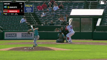 Riley Adams homers (12) on a fly ball to center field.