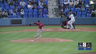 Jose D. Hernandez triples (1) on a fly ball to center fielder Roldy Brito.