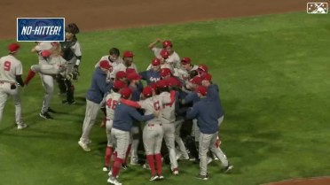 Brayan Castillo gets final out of combined no-hitter