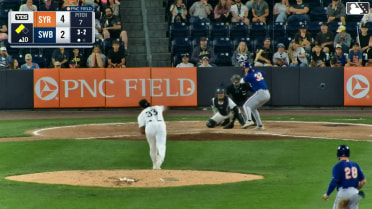 Yovanny Cruz Ball In Dirt to Eric Wagaman