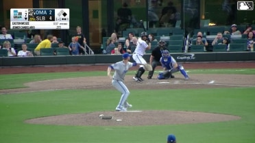Jeimer Candelario homers (8) on a fly ball to right center field. Gustavo Campero scores.