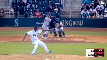 Anyelo Ovando's fifth strikeout