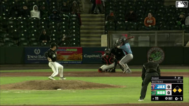 Alex Pham In play, no out to Jesús Bastidas