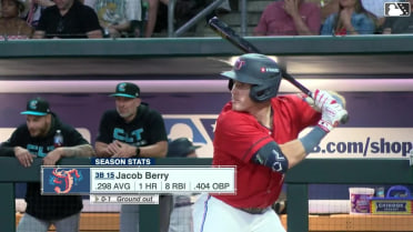 Tanner McDougal In play, run(s) to Jacob Berry