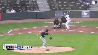 Karson Simas homers (3) on a fly ball to left center field. Ariel Armas scores.