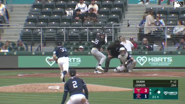 Seth Shuman In play, run(s) to Bryce Johnson