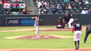 Kala'i Rosario walks. Garrett Spain scores. Hendry Mendez to 3rd. Kyle DeBarge to 2nd.