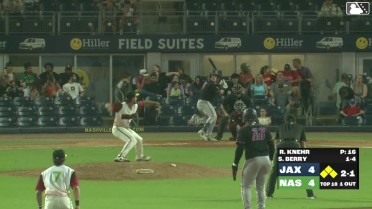Reiss Knehr In play, run(s) to Jacob Berry