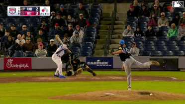 Bo Davidson singles on a line drive to left fielder Wuilfredo Antunez. Parks Harber scores.