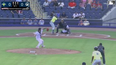 JC Vanek walks. Camden Johnson scores. Yandel Ricardo to 3rd. Josh Hammond to 2nd.