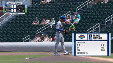 Frank Elissalt's three strikeouts