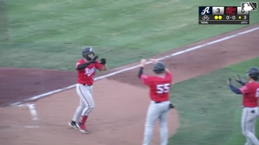 Adrian Del Castillo's three-run homer