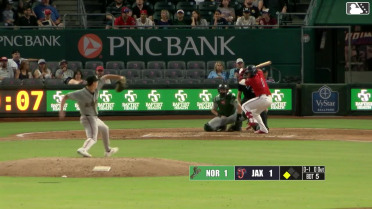 Trace Bright In play, run(s) to Jesús Bastidas