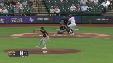 Sam Aldegheri In play, run(s) to Gilberto Celestino