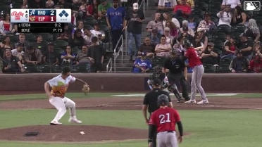 Logan Gillaspie In play, run(s) to Christian Cerda