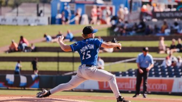 Thompson Strikes Out Seven, Shuckers Fall in Series Finale to Trash Pandas