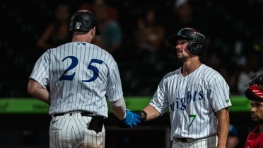 Knights Tally a Season-High 20 Hits, Top Mets 12-6