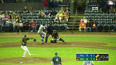 Zyhir Hope singles on a ground ball to right fielder Lazaro Montes. Kyle Nevin scores. Elijah Hainline to 3rd.