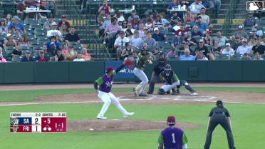 Albert Fabian grounds out, shortstop Keyber Rodriguez to first baseman Max Wagner. Romeo Sanabria scores. Tirso Ornelas to 2nd.