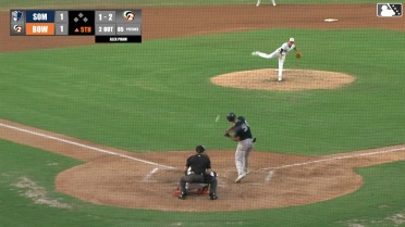 Alex Pham strikes out Yankees prospect Spencer Jones