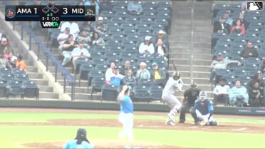 Manuel Pena homers (9) on a fly ball to right center field.