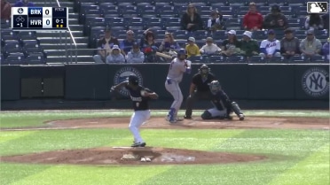 Corey Collins homers (2) on a fly ball to right center field.