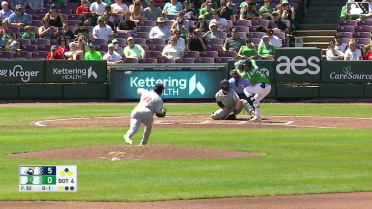 Alfredo Alcantara grounds out, shortstop Dean Curley to first baseman Maick Collado. Carlos Sanchez scores. Ryan McCrystal to 2nd.