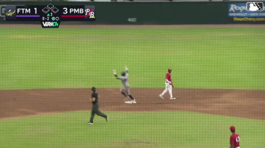 Vahn Lackey's first Single-A home run