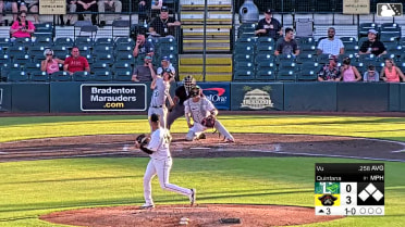 Kien Vu's first professional homer 