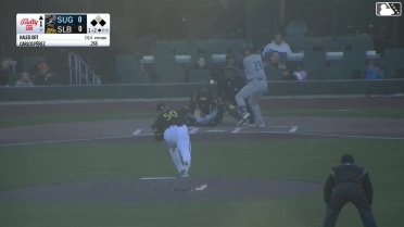 Carlos Pérez homers (3) on a fly ball to left field. James Nelson scores. CJ Alexander scores.