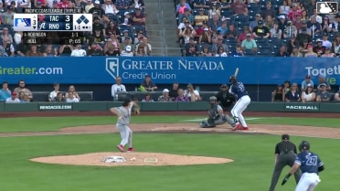 Nick Hull In play, run(s) to Kristian Robinson