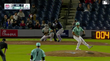 Kenedy Corona homers (3) on a fly ball to right center field. DJ Gladney scores.